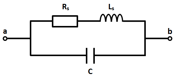 RLC série-parallèle, schéma