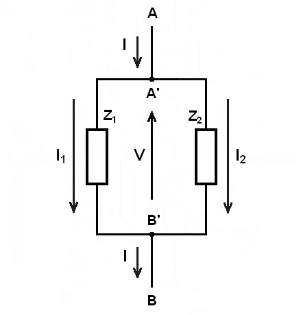 schéma d’un circuit parallèle