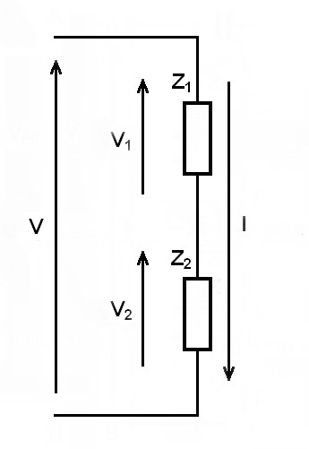 schéma d’un circuit série